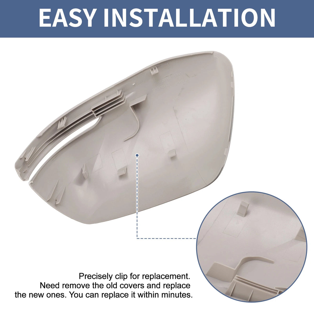 Rearview Mirror Cover Cap Right for Honda CR-V (2012–2016)