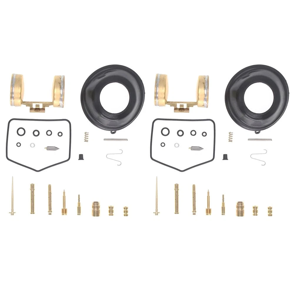 2X Carburetor Repair Kit Diaphragm Float for Honda CB350 CL350 (1968–1973)