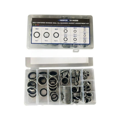 165PCS Gasket Kit for Engine Hydraulic Use
