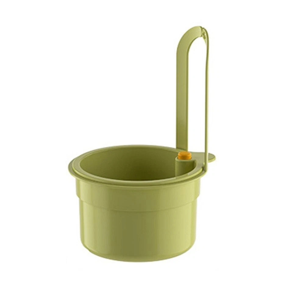 2X Kitchen Sink Hanging Strainer Basket Plastic Food Catcher