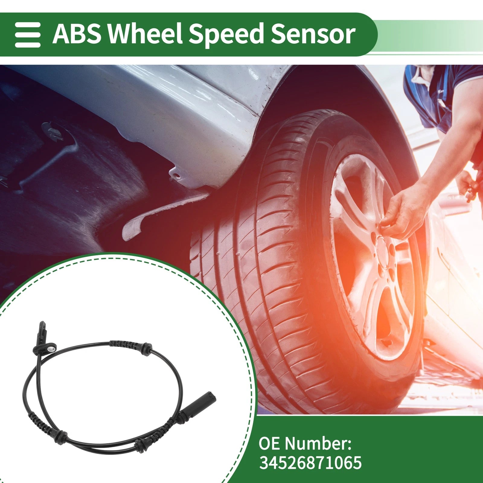 ABS Wheel Speed Sensor for BMW X3 G08 Rear Left (2018–2021)