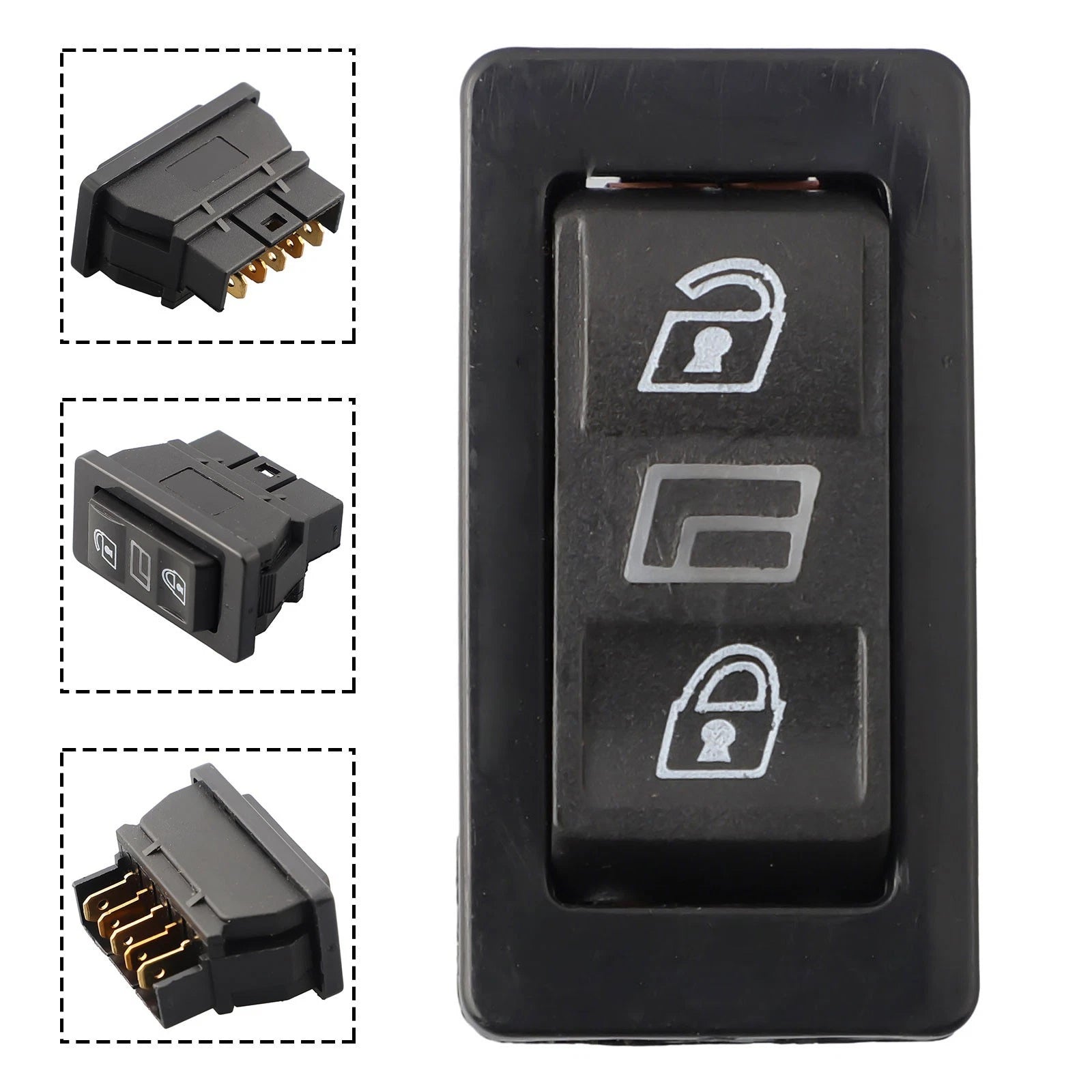 12V 5-Pin Door Glass Switch for (000)