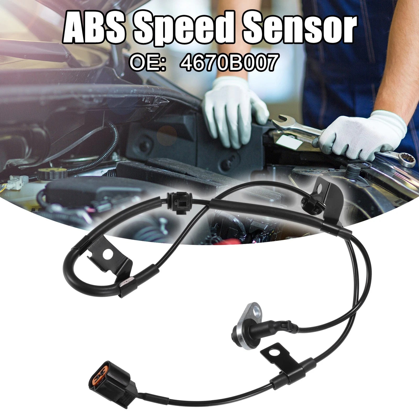Rear Left ABS Wheel Speed Sensor Replacement for Mitsubishi L200 Triton (2014–2023)