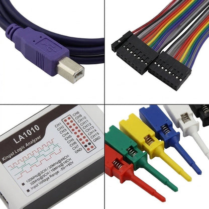 Digital Signal Tester 100MHz Interface LA1010 for Embedded Development