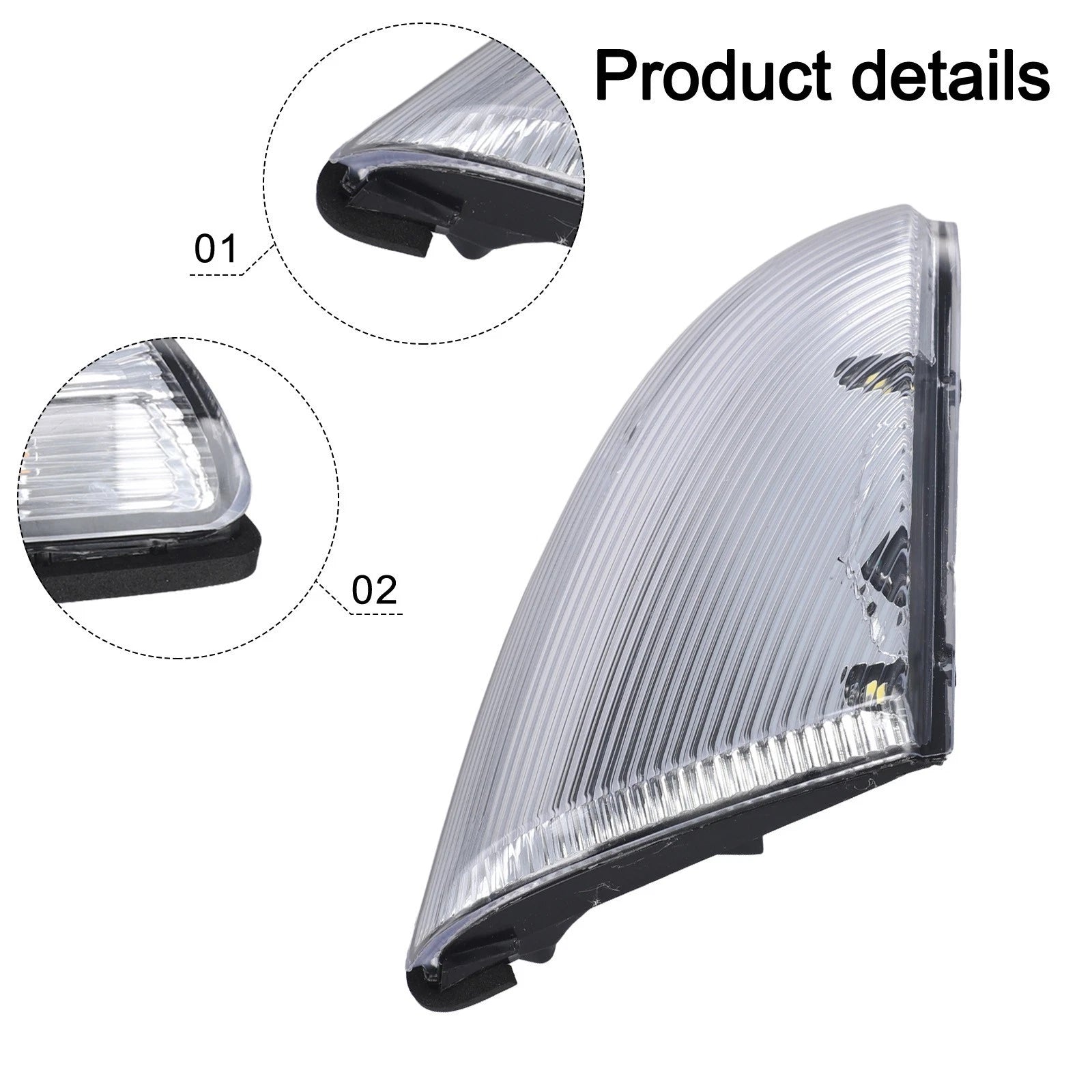 Mirror Lower Turn Signal for RAM 1500 (2014–2018) - Yellow Light