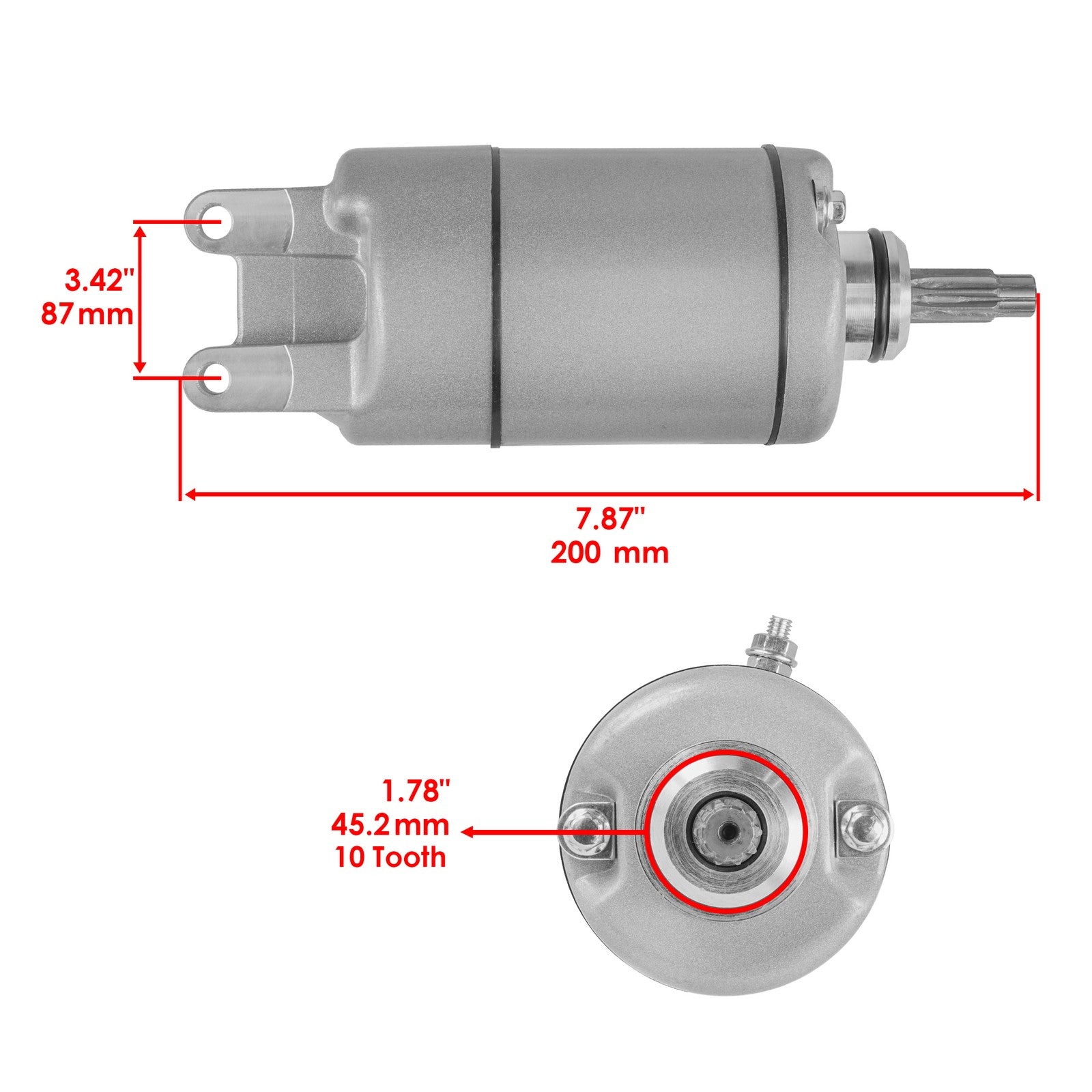 Starter Replacement for Honda ATV TRX300EX (2005–2018)