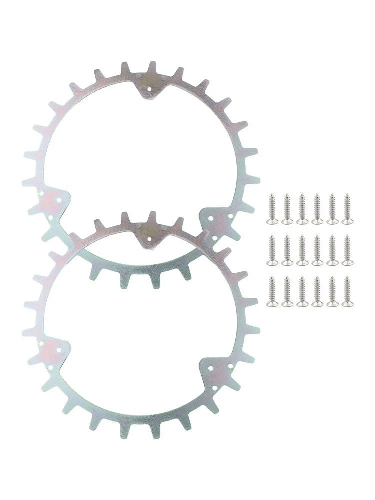 2X 252mm Antiskid Wheeled Accessory for