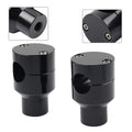 7/8" Handlebar Riser Clamp Mount Kit for Harley Honda (Fits )