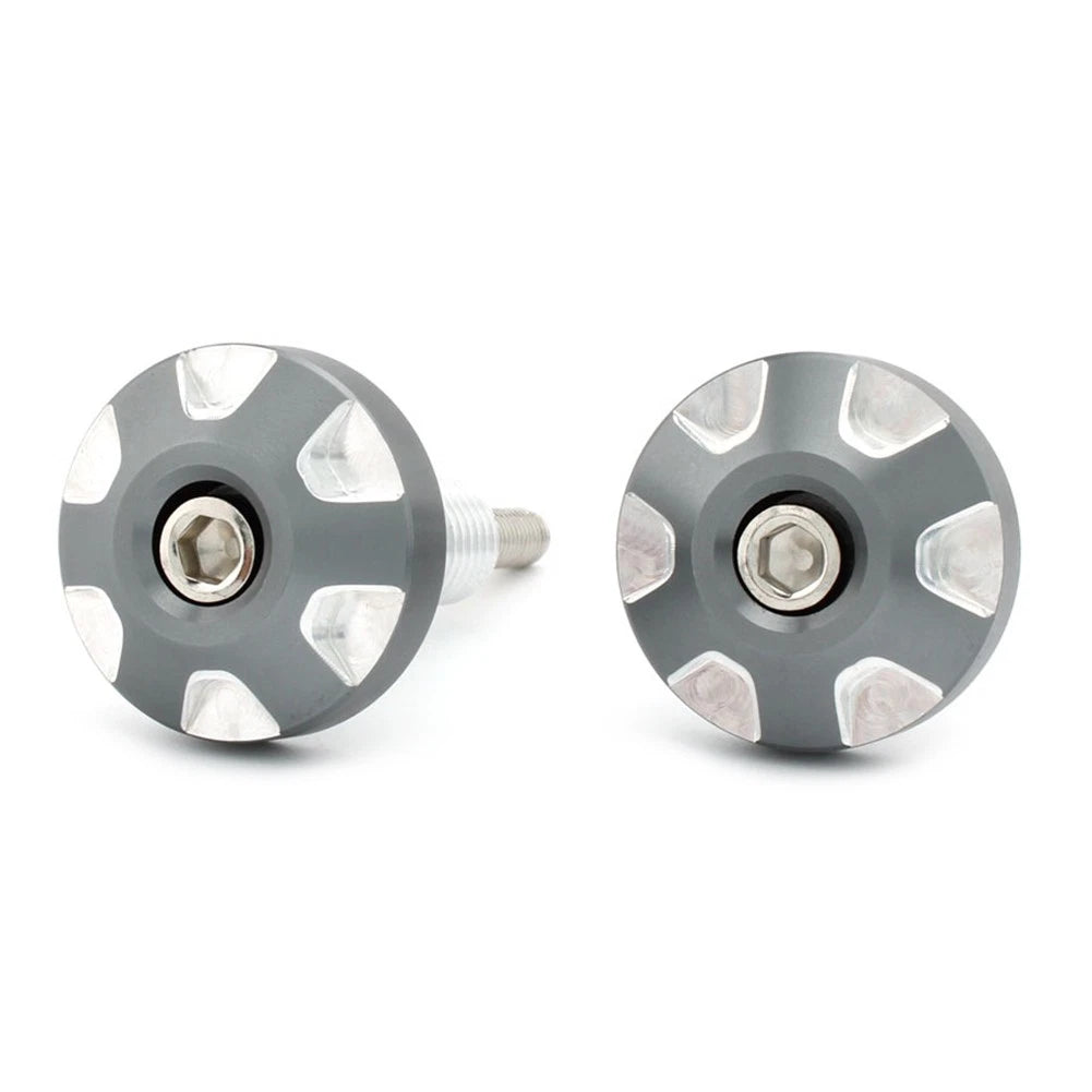 2X CNC Aluminum Handle Bar Grip Ends for BMW R18 (2020–2023)