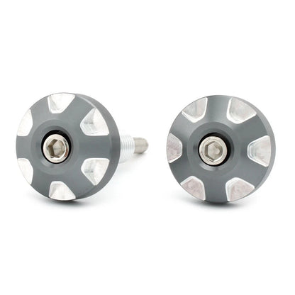 2X CNC Aluminum Handle Bar Grip Ends for BMW R18 (2020–2023)