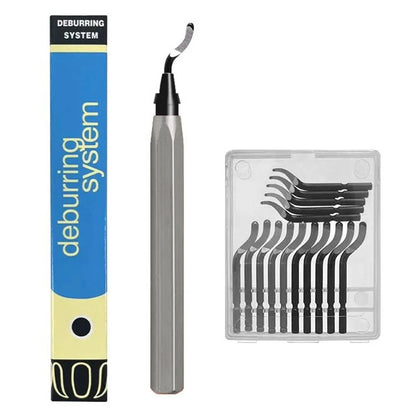 Deburring Tool Kit for DIY Projects - 360-Degree Swivel Design