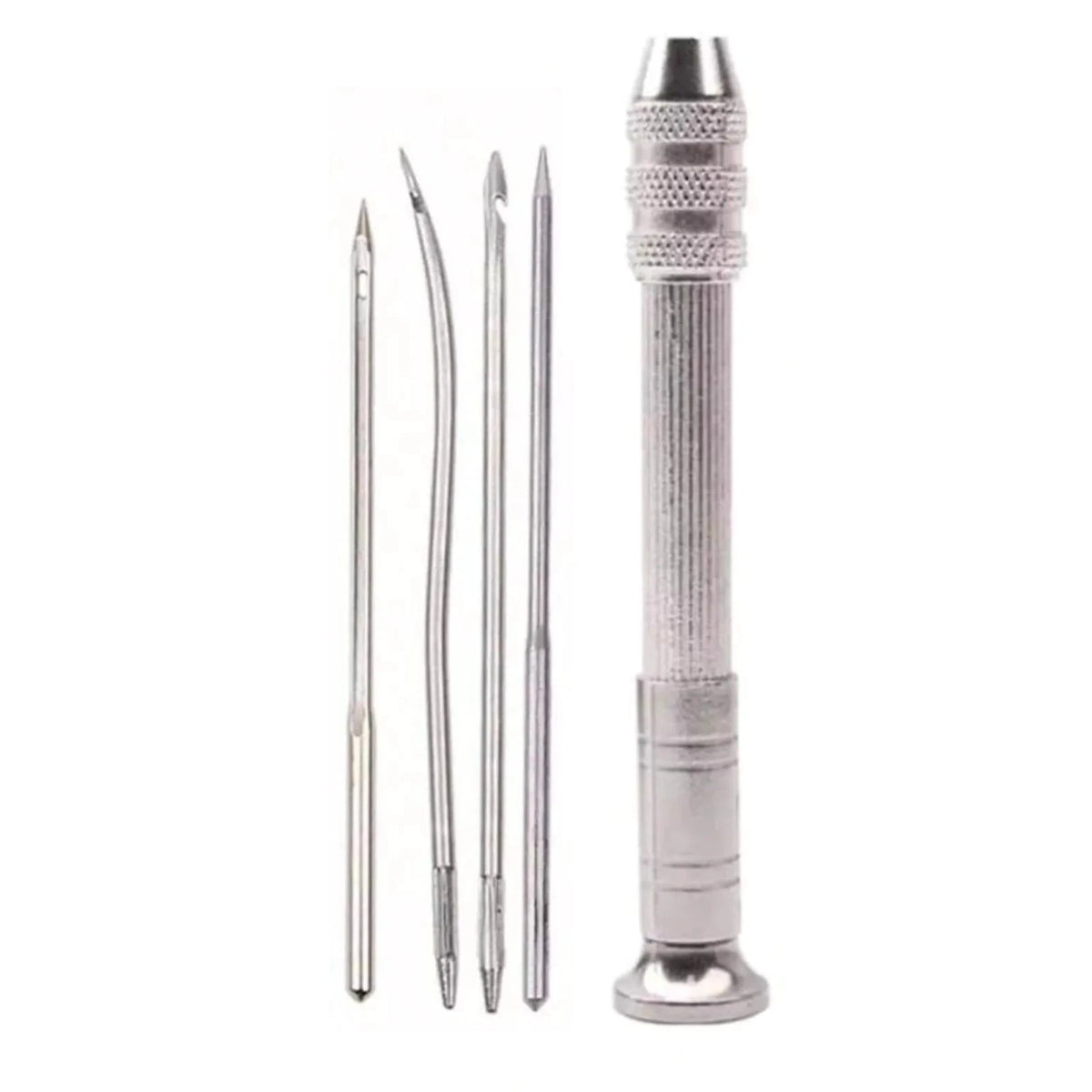 Leather Sewing Awl Set for Shoes Repair (Replaceable Needles)