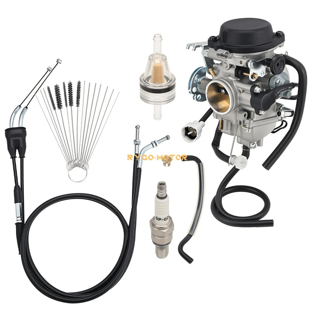 Carburetor w/ Throttle Cable for Suzuki DRZ400SM DRZ400S (2000–2018) #13200-29FB4