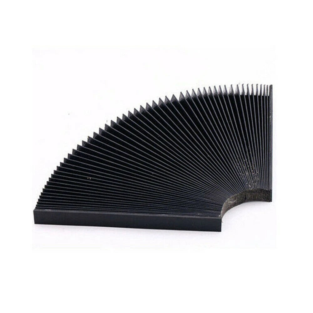 1X Flexible Protective Flat Accordion Bellows Cover for Milling Machine