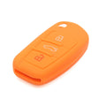 Silicone Remote Key Case Shell Replacement for Audi A1 A3 A4L A6L Q3 Q5 Q7 (2011–2020)