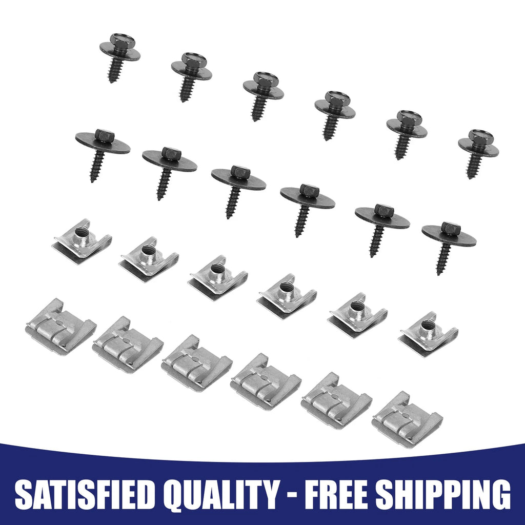 Engine Undertray Clips Screws Fasteners Replacement for Mercedes Benz (2008–2020)