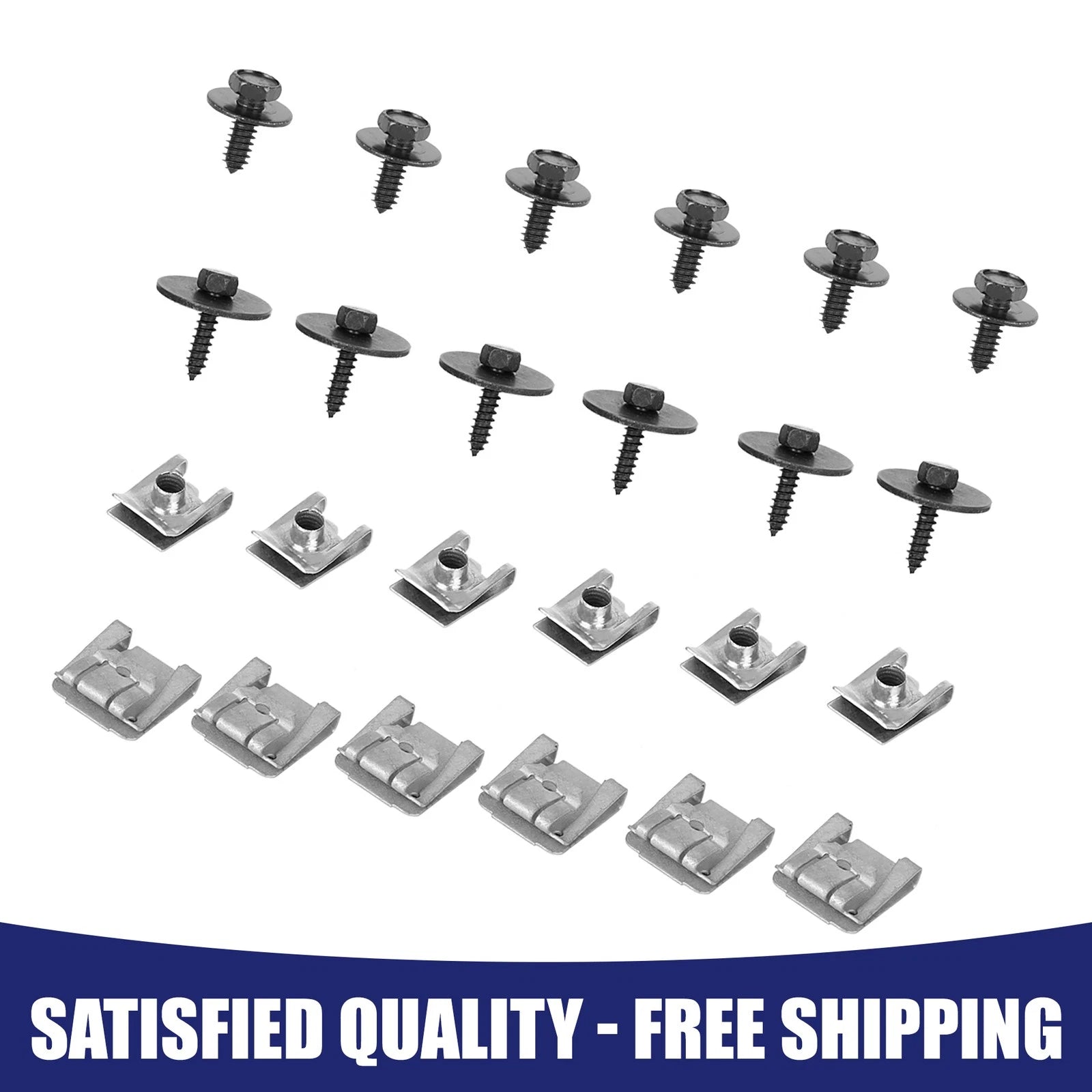 Engine Undertray Clips Screws Fasteners Replacement for Mercedes Benz (2008–2020)