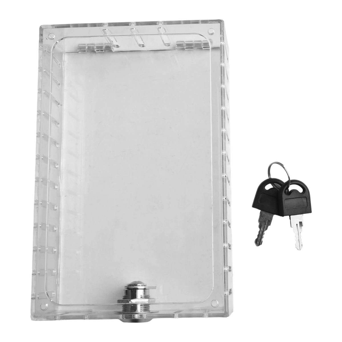 Heavy Duty Locking Thermostat Guard for Protection Box with Keys