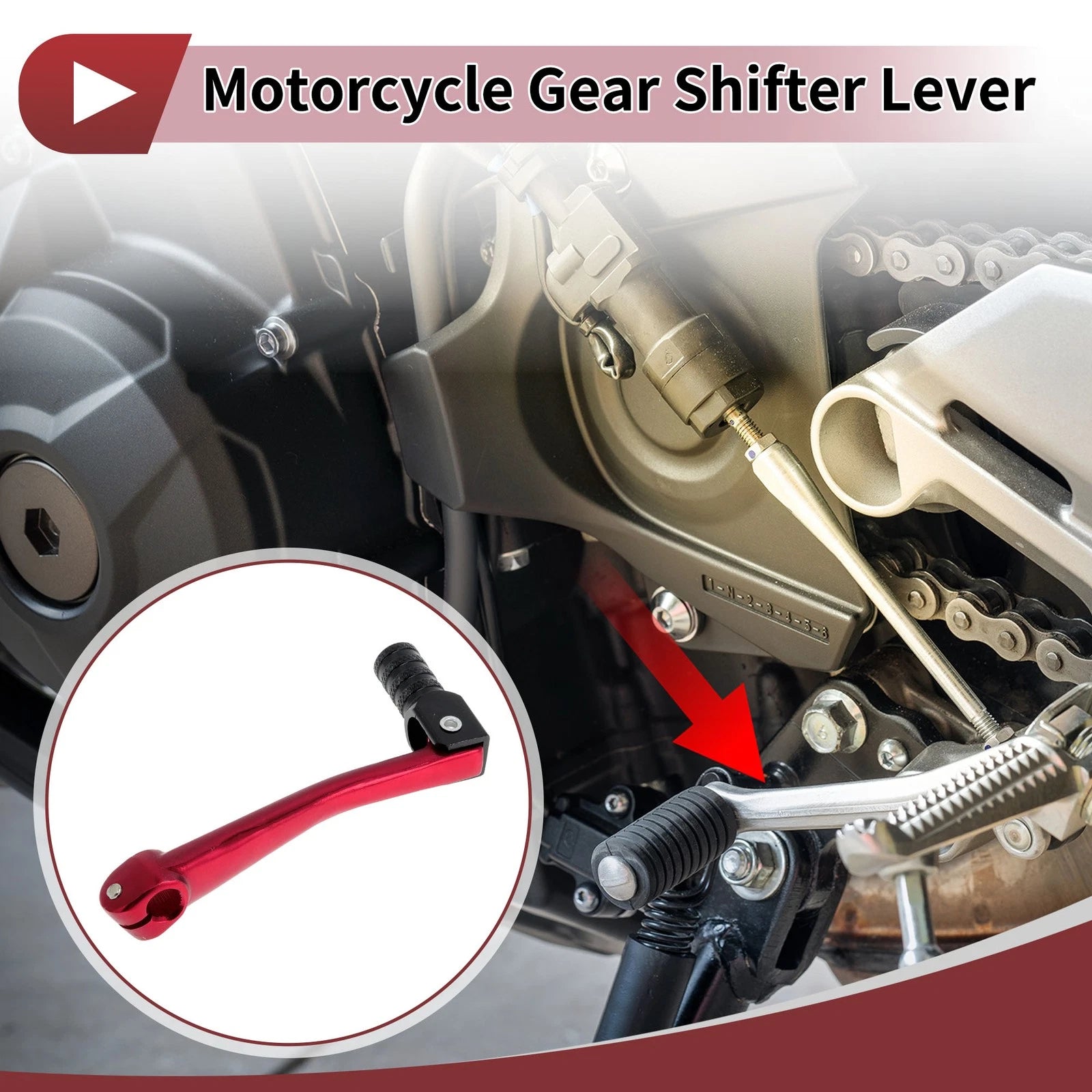 Folding Gear Shifter Lever Replacement for Honda CRF50 (2004–2020)