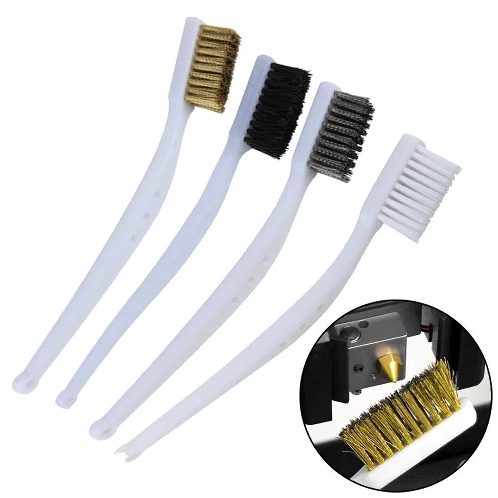 Wire Brush Set for Cleaning (Stainless Steel, Copper)