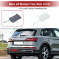 Tow Hook Cover Cap for Audi Q5 (2008–2017) 8R0807449 White Plastic