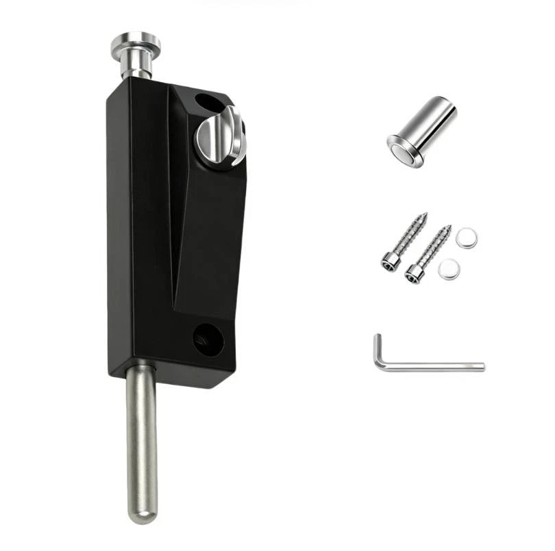 Stainless Steel Security Latch for Wooden Doors