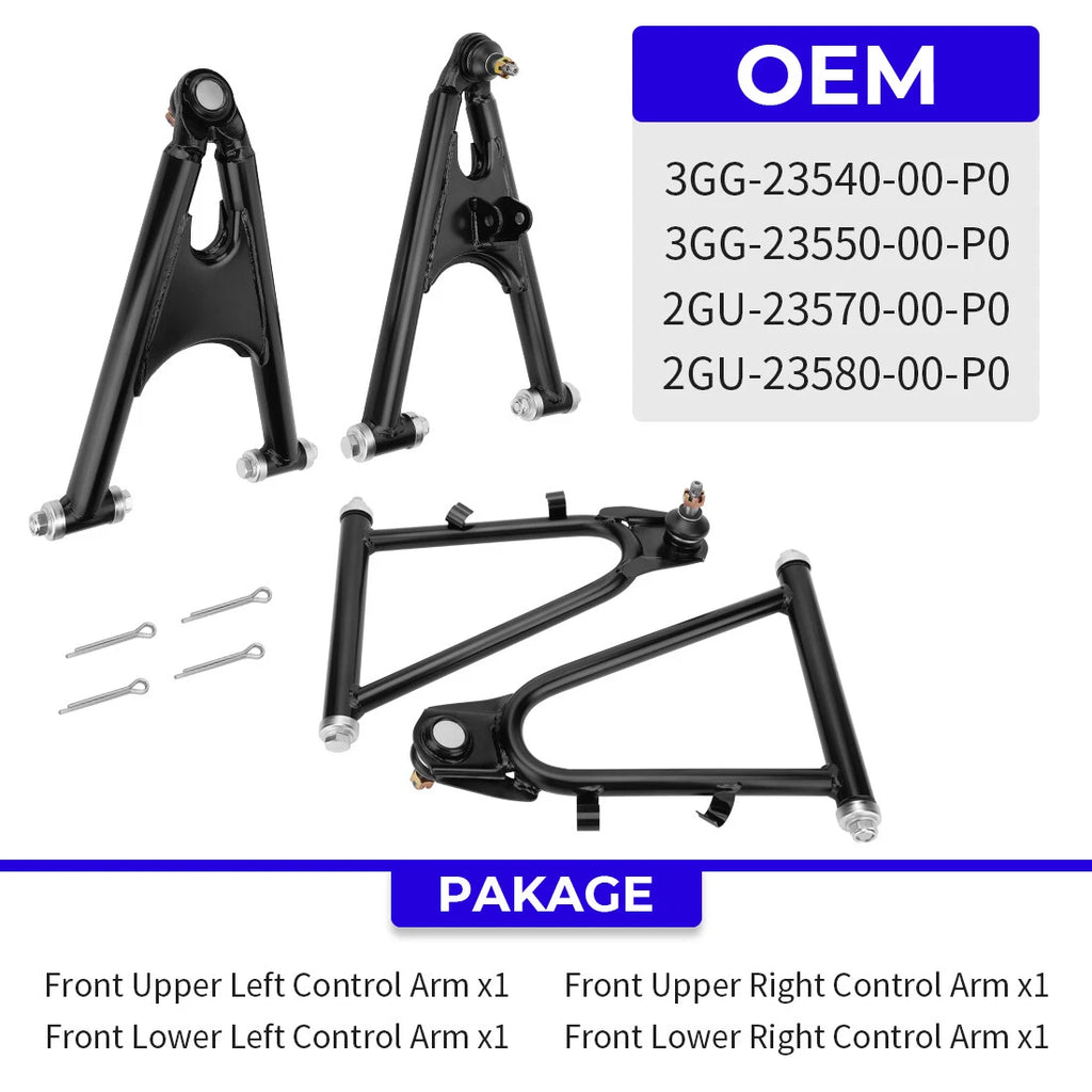 A-Arms Set for Yamaha Banshee 350 (1987–2006) - Front Upper & Lower