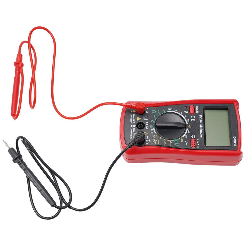 Digital Multimeter DM850 with AC DC Voltage Measurement and Data Hold