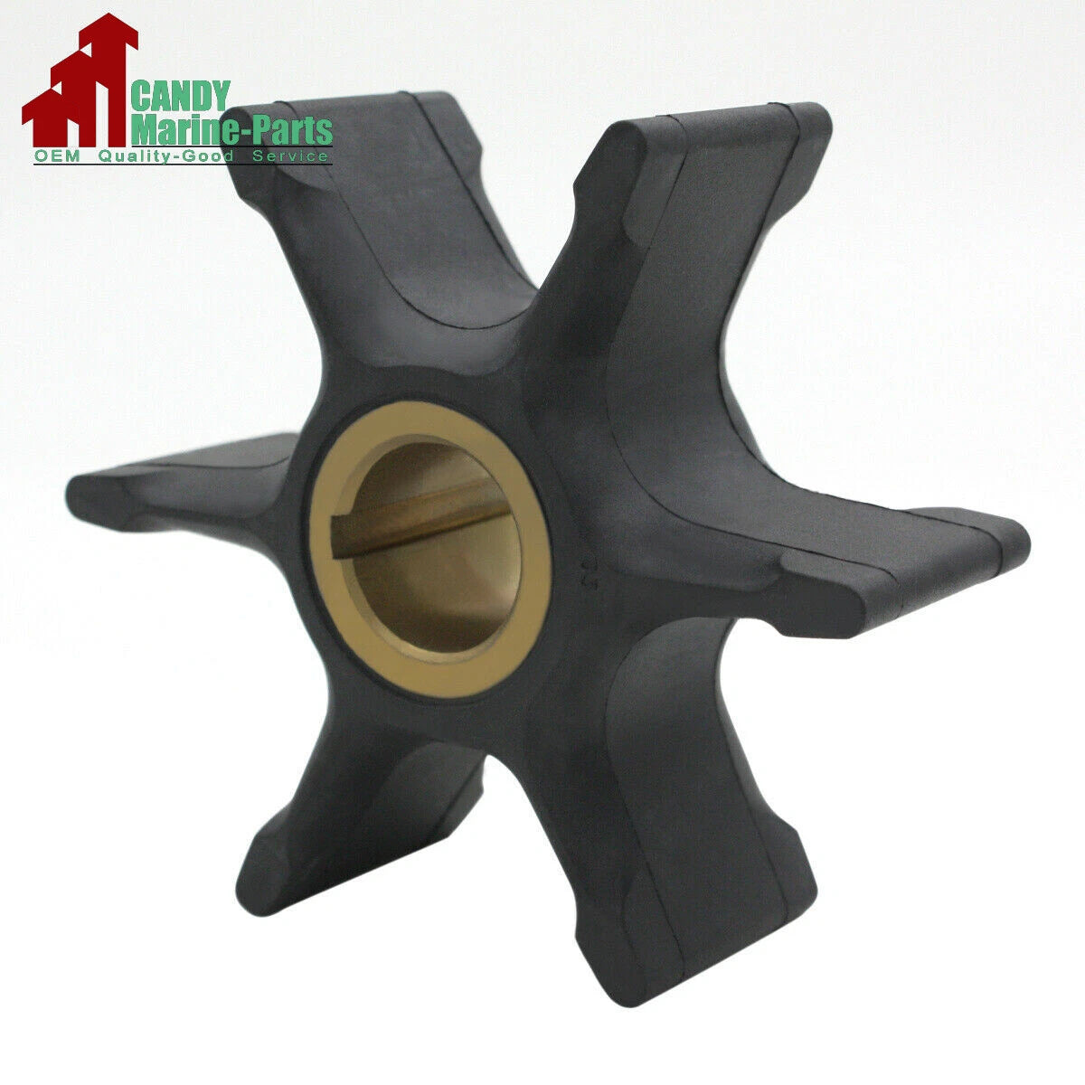 Water Pump Impeller for Johnson OMC Outboard (385072, 0385072, 18-3044)