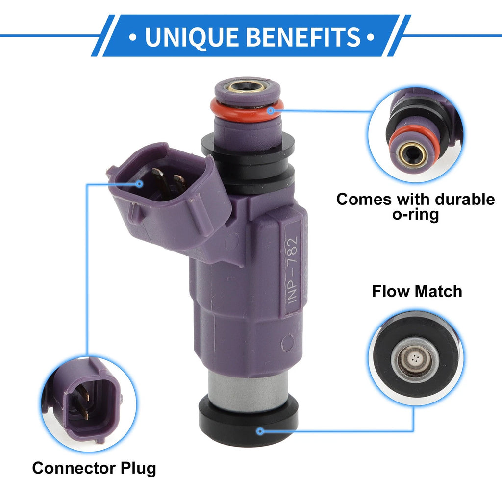 Fuel Injector Replacement for Mazda Protege 2.0 (2001–2003) 1 Piece Purple