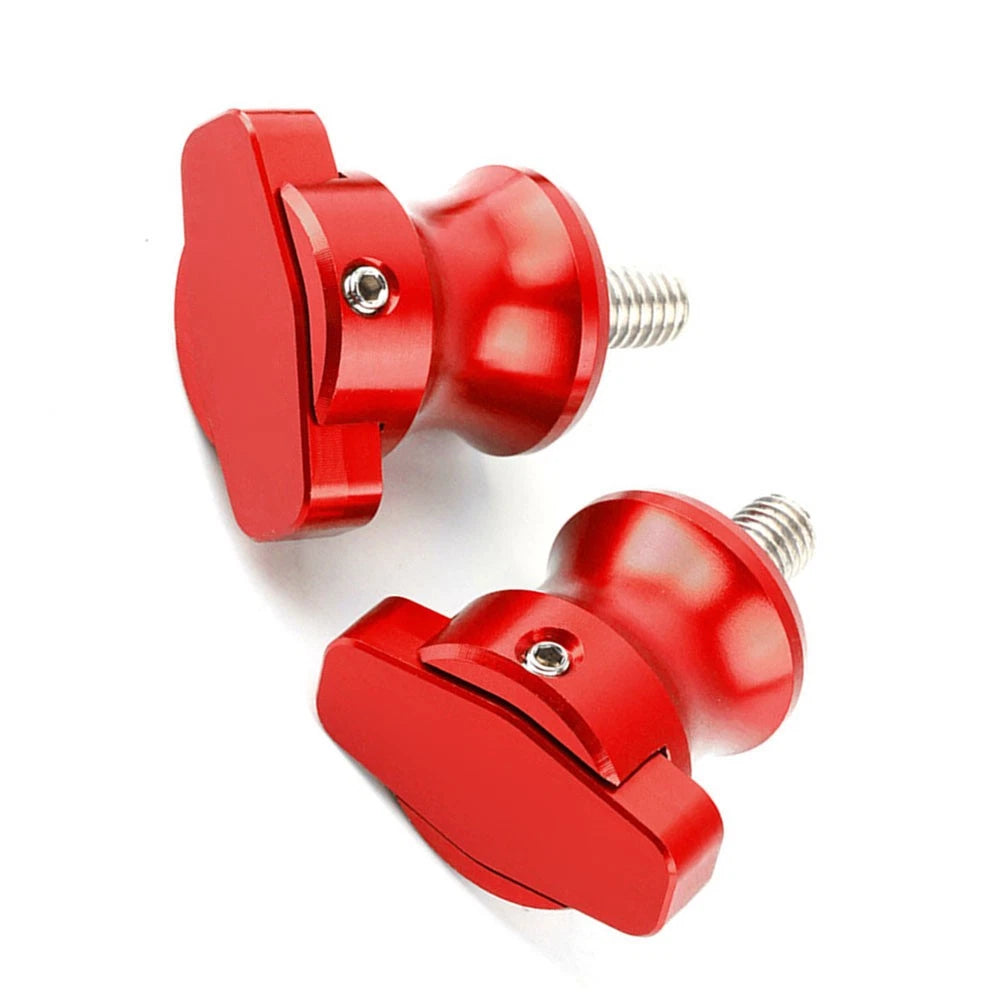Swingarm Sliders for Honda CBR600RR (2003–2017) 8mm Red Pair