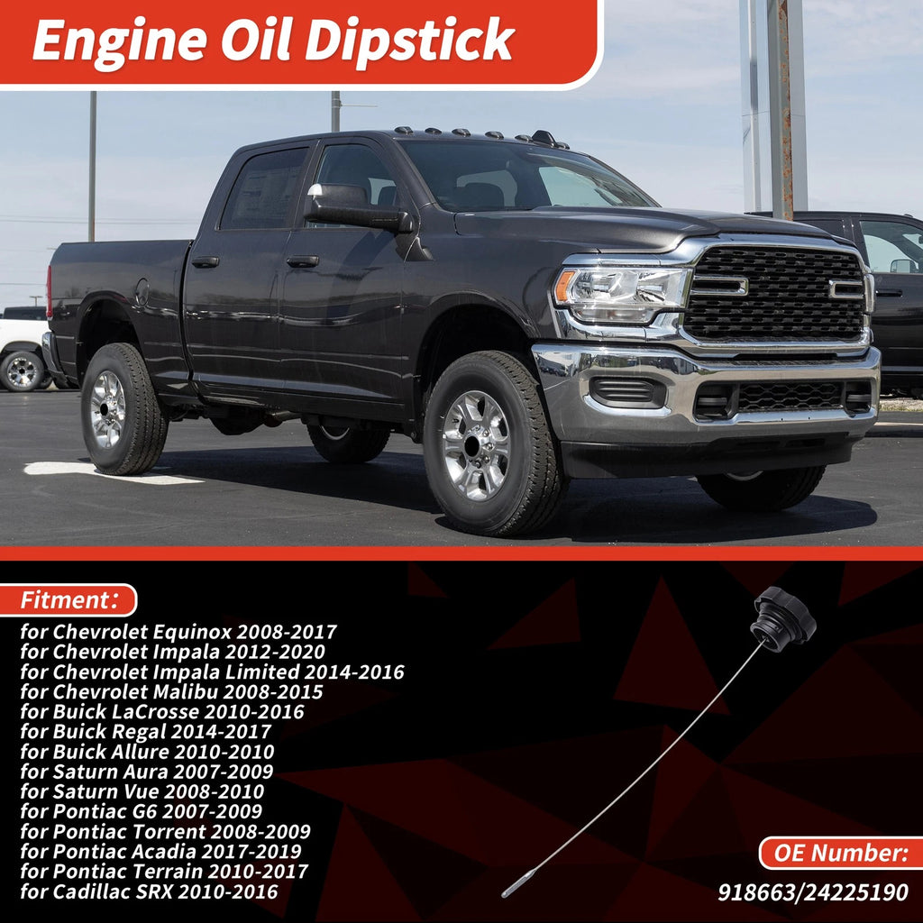 Oil Dipstick Replacement for Chevrolet Equinox (2008–2017)