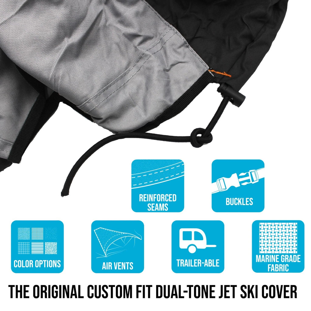 Custom Fit Waterproof PWC Jet Ski Cover for Yamaha WaveRunner FX Cruiser LTD (2010–2023)