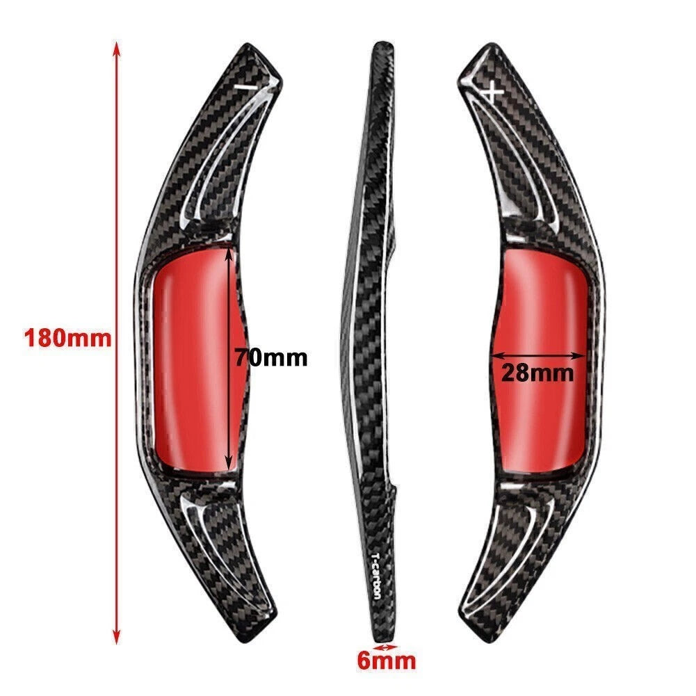 Steering Wheel Shift Paddle Shifter for Toyota Camry Corolla RAV4 (2018–2020) Carbon