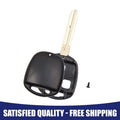 Car Key Fob Shell Case Replacement for Toyota Corolla Camry RAV4 (2 Button) (2010–2020)