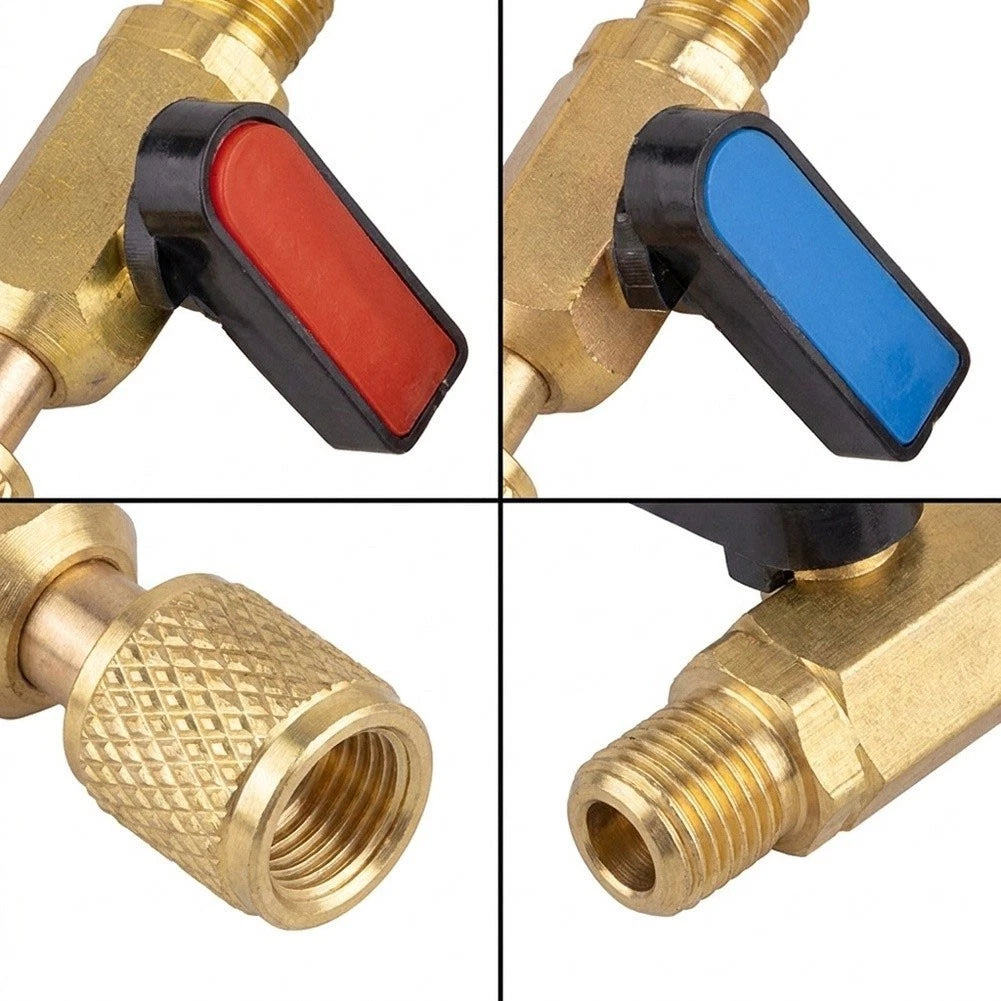 Charging Valve for R22 R410A Air Conditioner (Standard Thread Sizes)