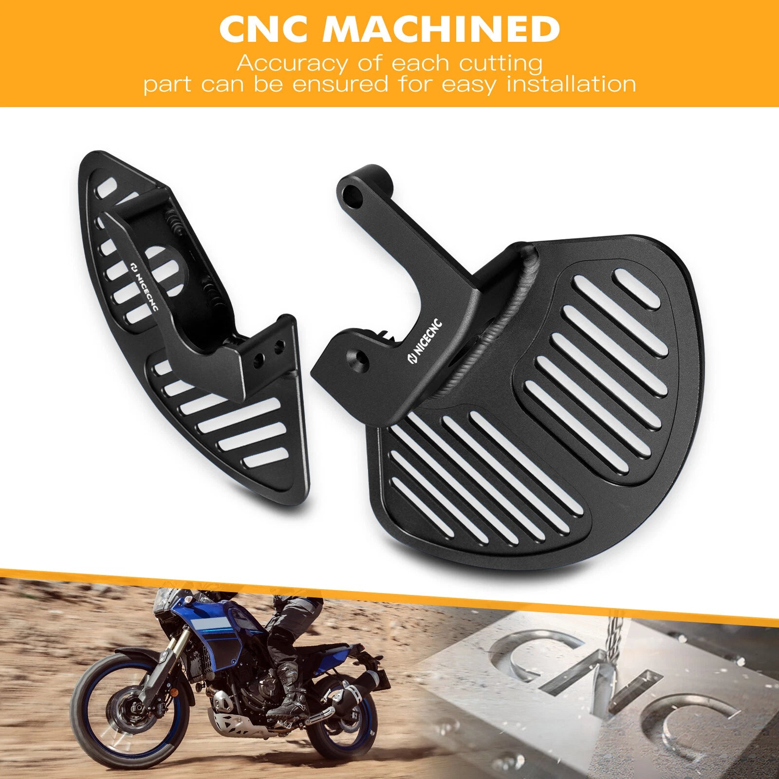 Front Fork Leg Guard Protector for Yamaha Tenere 700 (2019–2024)