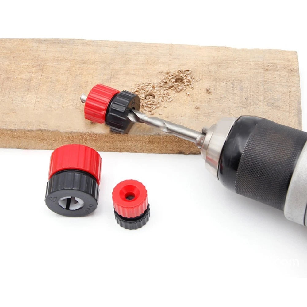 Drill Bit Depth Control Collars for Carpentry