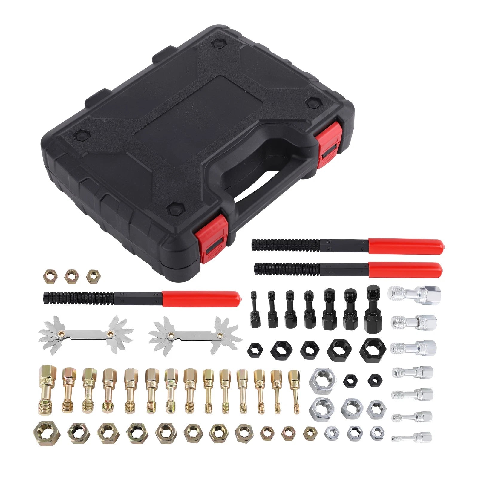 61pc Thread Chaser Kit for Damaged Bolts (SAE & Metric)
