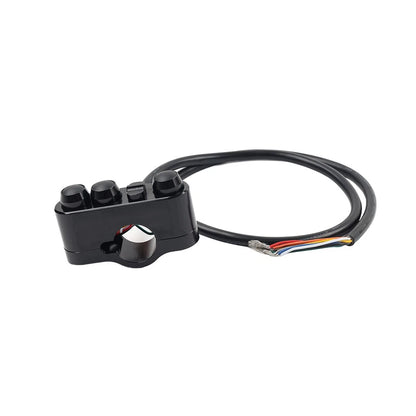1" Handlebar Control Switches w/ Wiring Harness for Harley Dyna Sportster