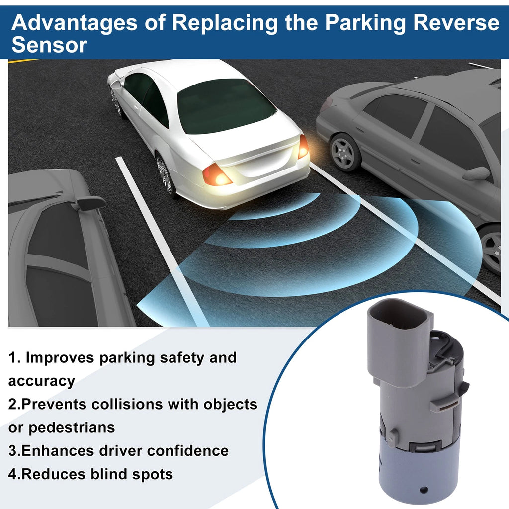 Reverse Backup Parking Sensor for Land Rover Range Rover L322 (2002–2012) Gray
