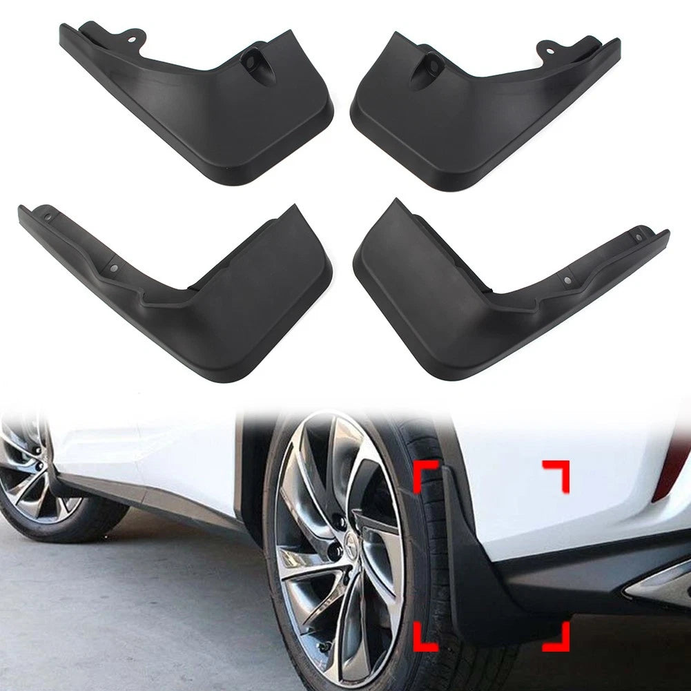 Mud Flaps Splash Guards for Lexus RX350 RX450H (2020–2022)
