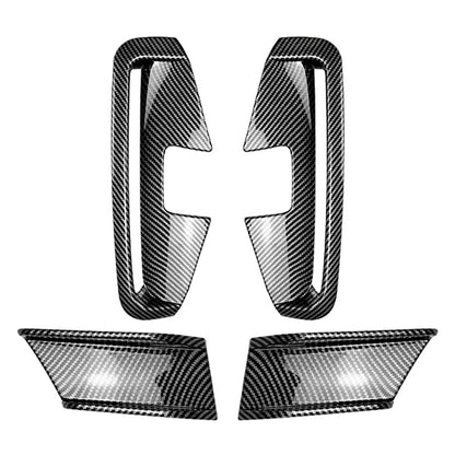 Front Bumper Air Vent Side Spoiler for BMW 4er G22/23 M Sport (2020–2024) Carbon Black