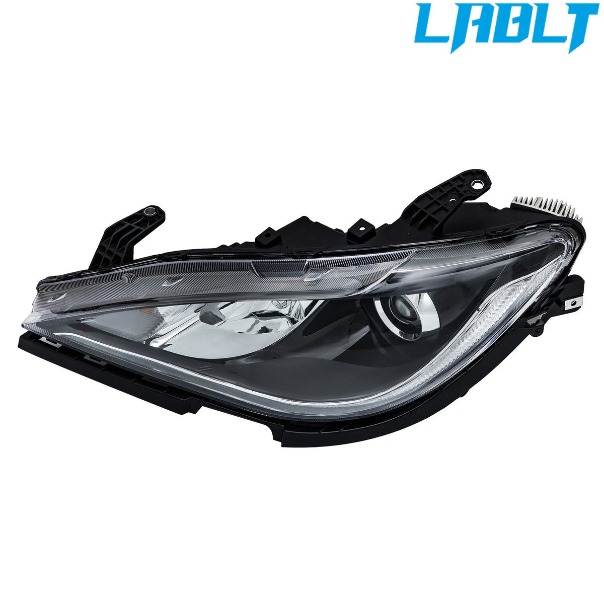 Left Headlight HID with LED DRL Black Trim for Chrysler Pacifica (2017–2020)