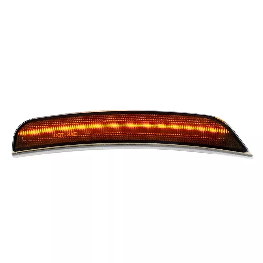 Smoked Amber LED Front Bumper Side Marker Light for Dodge Durango (2021–2026)