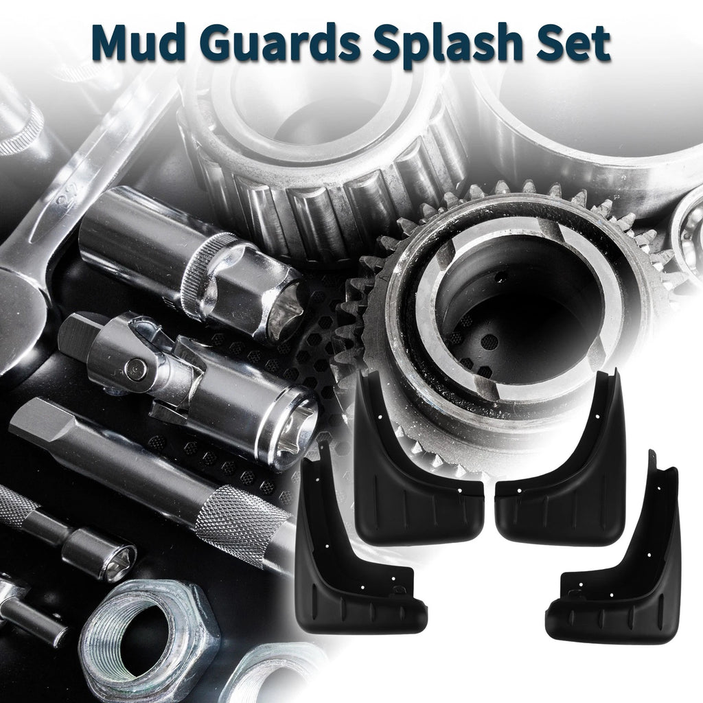 Set of 4 Mud Flaps Splash Guards for Porsche Macan (2014–2023)