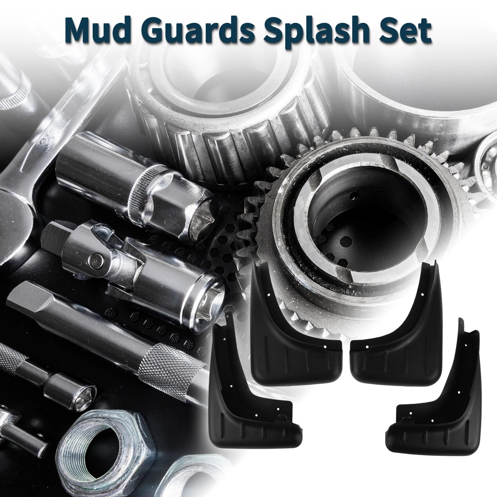 Set of 4 Mud Flaps Splash Guards for Porsche Macan (2014–2023)