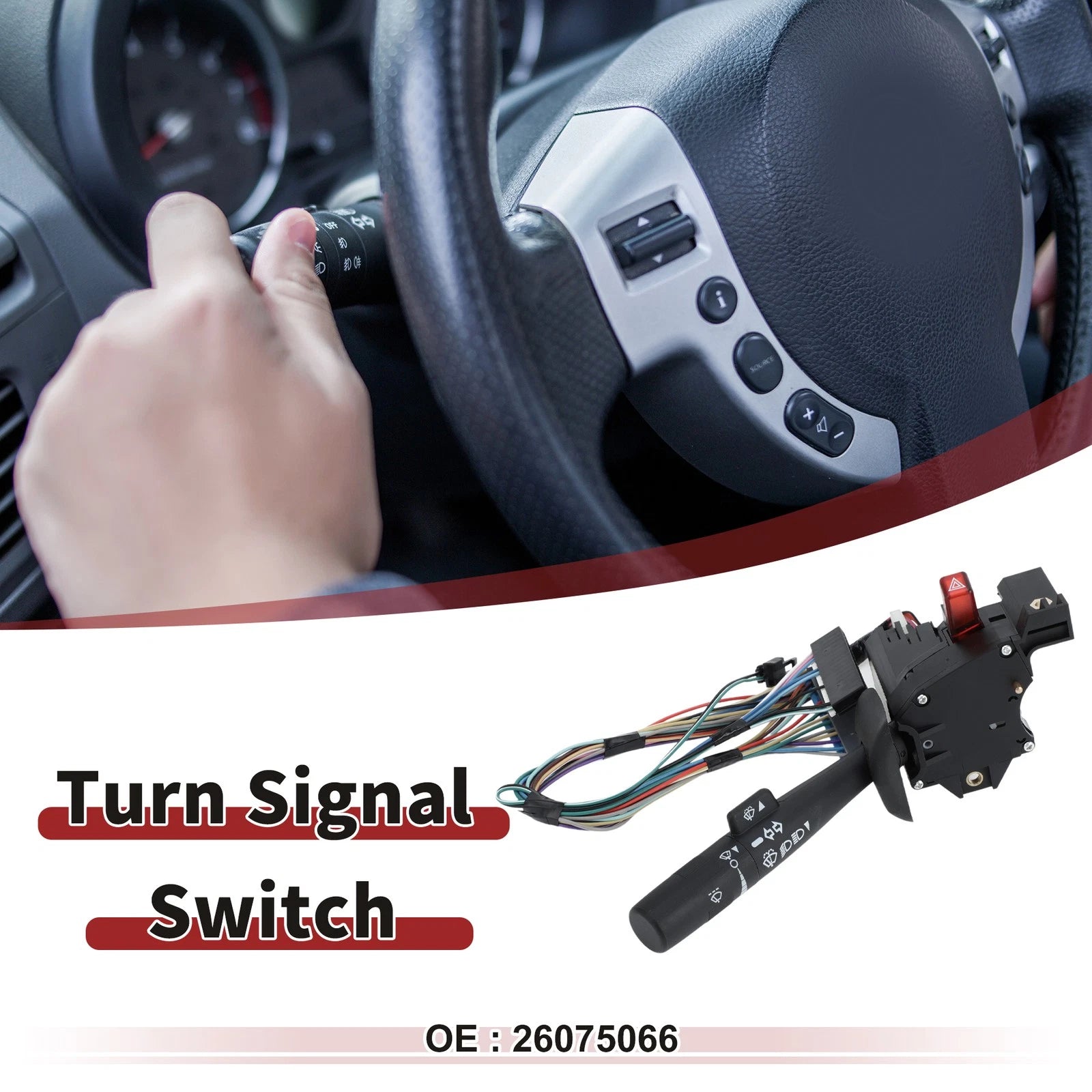Turn Signal Switch Lever for Chevrolet Express 1500 (2011–2023)