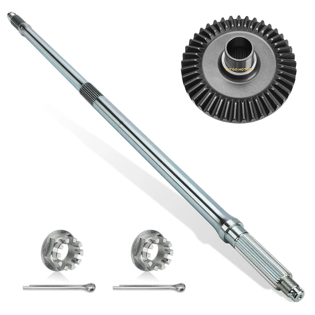 Rear Axle Shaft with Differential Ring Gear Assembly for Honda Foreman 500 (2005–2023)