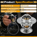 Engine Coolant Thermostat with Seal for Audi A2 2000–2005